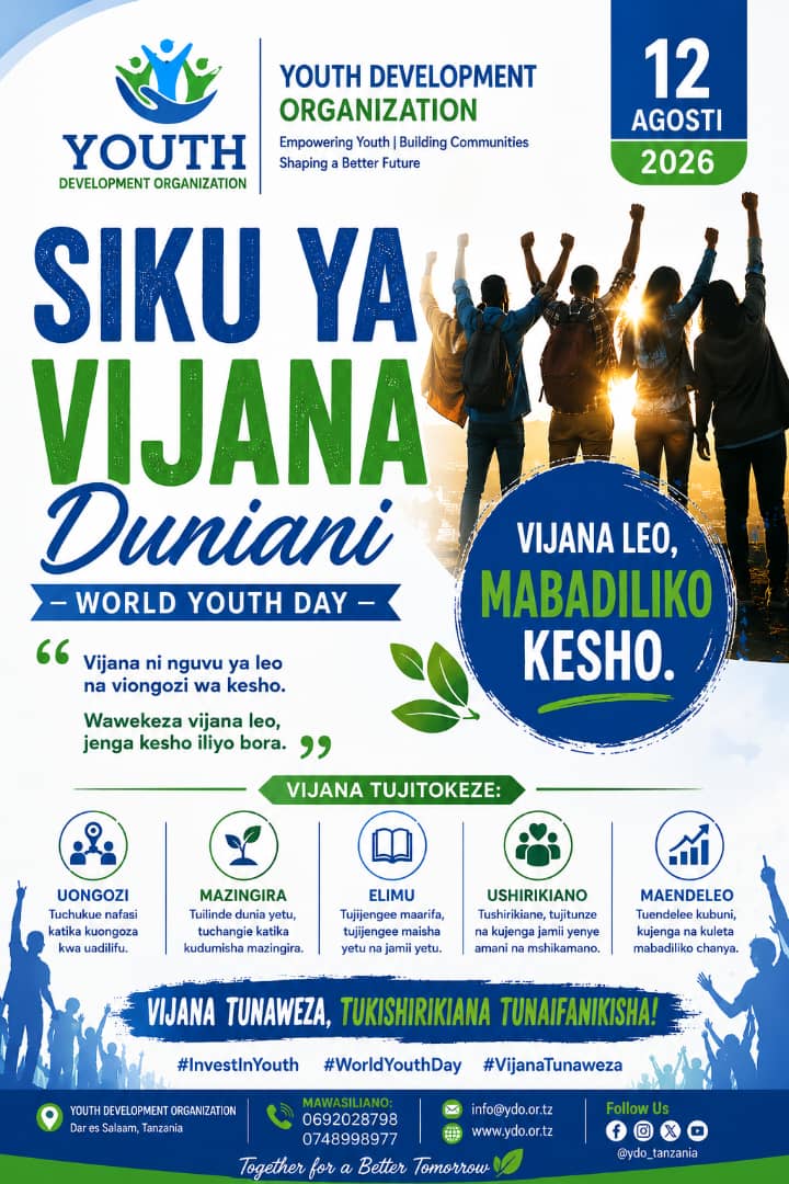🌍 SIKU YA VIJANA DUNIANI 2026 🌍